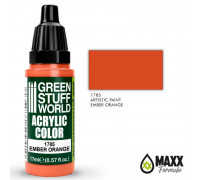 Acrylic Color EMBER ORANGE
