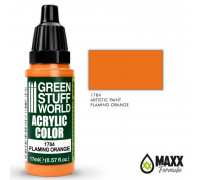 Acrylic Color FLAMING ORANGE