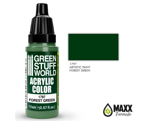 Acrylic Color FOREST GREEN