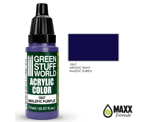 Acrylic Color MALEFIC PURPLE