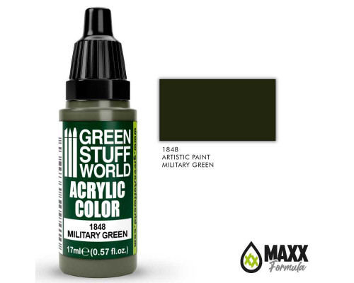 Acrylic Color MILITARY GREEN