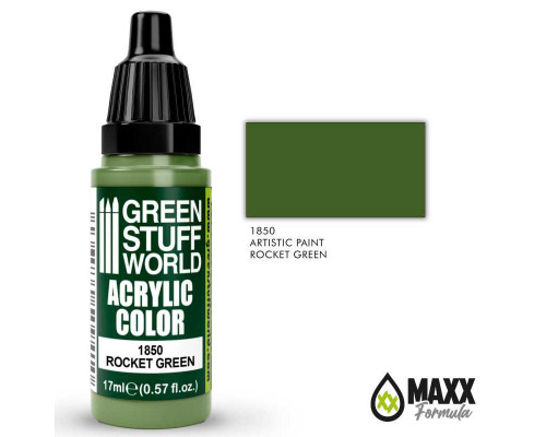 Acrylic Color ROCKET GREEN