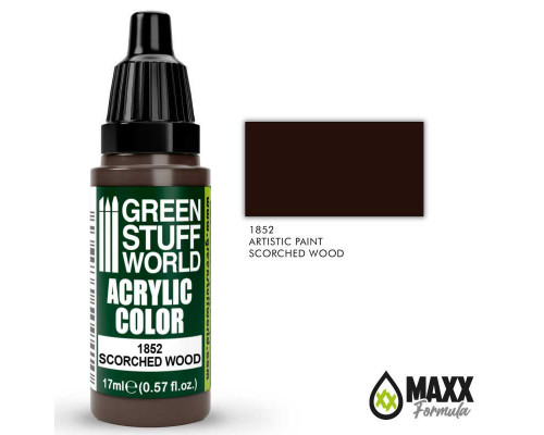 Acrylic Color SCORCHED WOOD