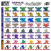 Acrylic Dipping Ink Mega Paint Set