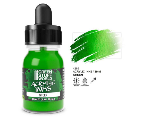 Acrylic Ink Opaque - Green