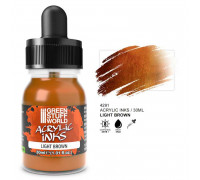 Acrylic Ink Opaque- Light Brown