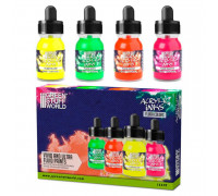 Acrylic Inks Set - Fluor (x4)