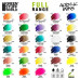 Acrylic Inks Set - Fluor (x4)