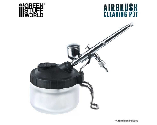 Airbrush Cleaning Pot