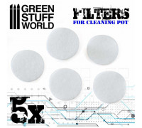 Airbrush Cleaning Pot Filters