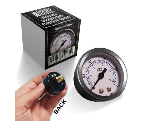 Airbrush Compressor Pressure Gauge