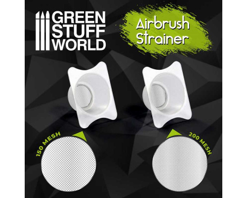 Airbrush Cup Strainers x2