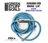 Airbrush Fabric Hose with Humidity Filter
