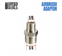 Airbrush Thread Adapter 1/4" to 1/8"