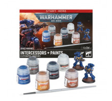 Space Marine Intercessors + Paints