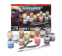 Warhammer 40K Paints + Tools Set