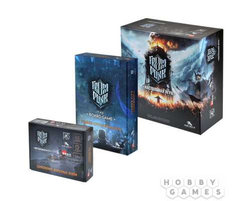 Набор игр Frostpunk: "Снег в большом городе"