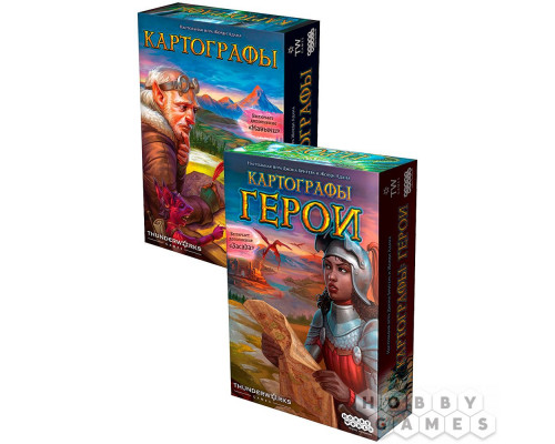 Настольная игра Набор игр "Картографы": "Уроки картографии"