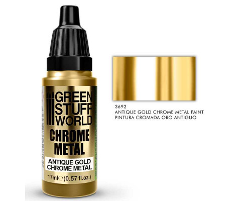 Chrome Paint - Antique GOLD 17ml