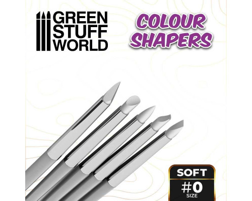 Clay Shapers - Color Shapers SIZE 0 - White Soft
