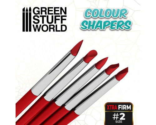 Clay Shapers - Color Shapers SIZE 2 - EXTRA FIRM