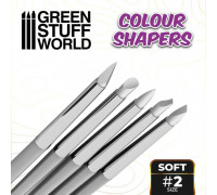 Clay Shapers - Color Shapers SIZE 2 - White Soft