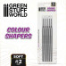 Clay Shapers - Color Shapers SIZE 2 - White Soft