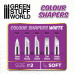 Clay Shapers - Color Shapers SIZE 2 - White Soft
