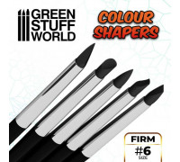 Clay Shapers - Color Shapers SIZE 6 - Black Firm