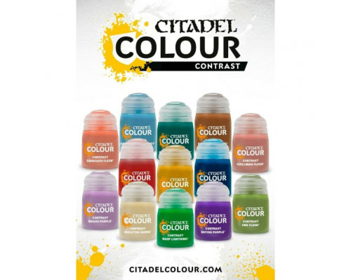Warhammer 40,000 Citadel Contrast Paints - FULL RANGE - Choose your colours