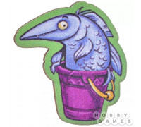 Значок деревянный "Как победить дракона. Щука"