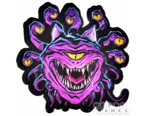 Значок деревянный "Подземелья и пёсики. Котоглазка"