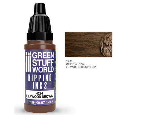 Dipping ink 17 ml - Elfwood Brown Dip