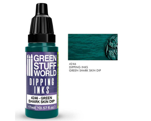 Dipping ink 17 ml - Green Shark Skin Dip