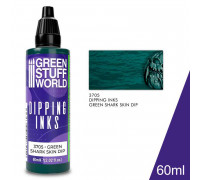 Dipping ink 60 ml - Green Shark Skin Dip