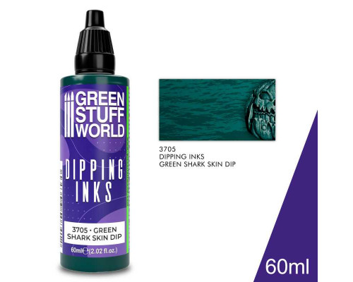 Dipping ink 60 ml - Green Shark Skin Dip