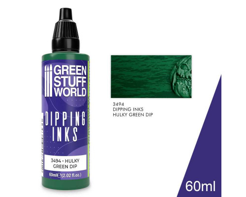 Dipping ink 60 ml - HULKY GREEN DIP