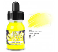 Fluor Acrylic Ink - Yellow