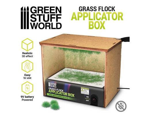 Grass Flock Applicator Box