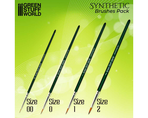GREEN SERIES Synthetic Brush Set