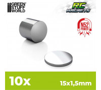 Neodymium Magnets 15x1,5mm - 10 units (N52)