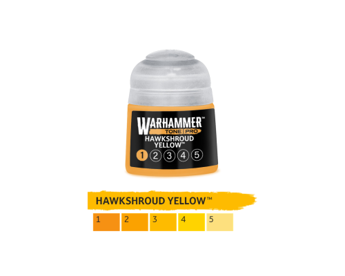 Hawkshroud Yellow 1 12ml - Warhammer Tone Pro