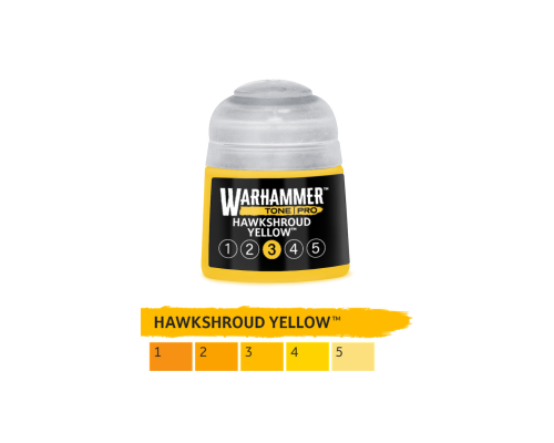 Hawkshroud Yellow 3 12ml - Warhammer Tone Pro