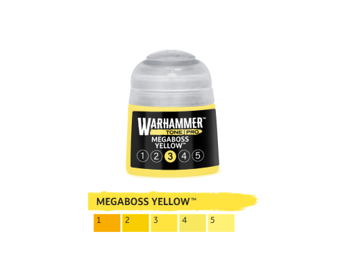 Megaboss Yellow 3 12ml - Warhammer Tone Pro