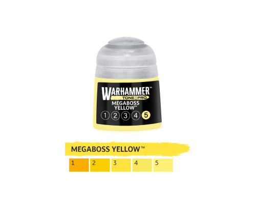 Megaboss Yellow 5 12ml - Warhammer Tone Pro