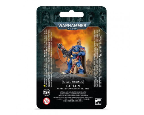 Warhammer 40,000 Space Marine - Captain with Master-crafted Heavy Bolt Rifle
