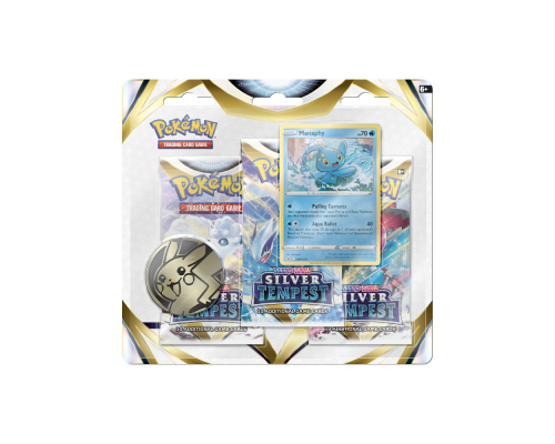 Pokémon TCG: Sword & Shield - Silver Tempest - 3 Pack Blister