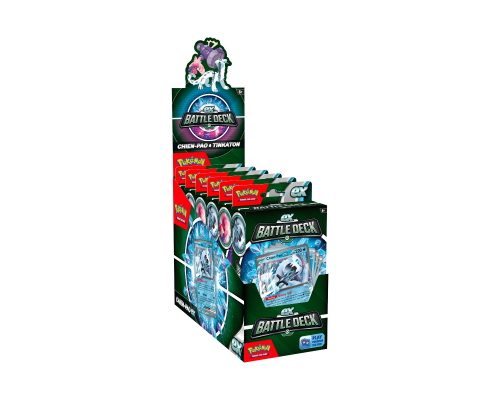 Pokémon TCG: Chien-Pao ex / Tinkaton ex Battle Deck display (6)