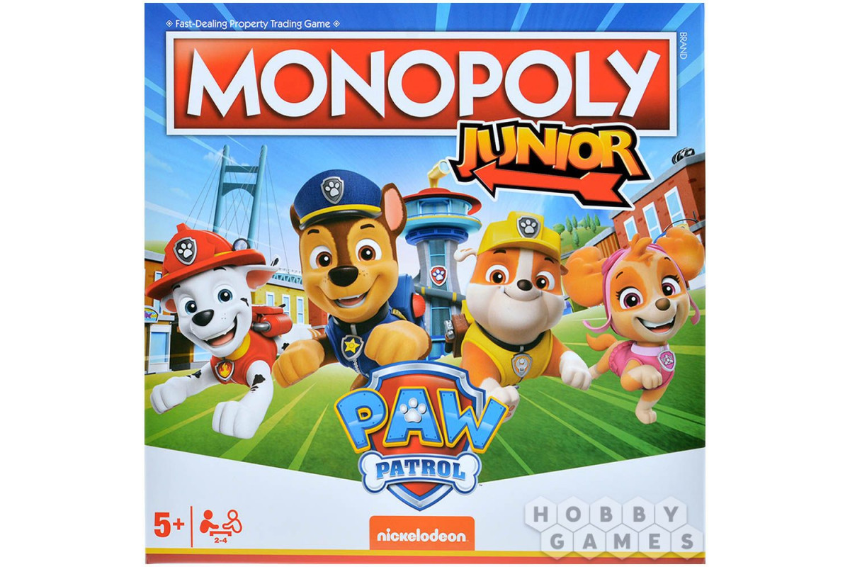 Настольная игра Monopoly Junior: Paw Patrol - Darkwood.lv