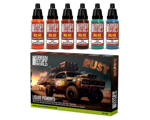 Liquid Pigments Set - Rust